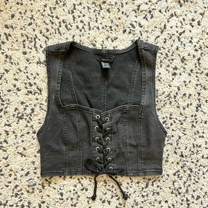 Dark Denim Top
